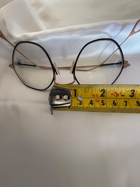 Anne et Valentin Bishop Eyeglasses Black FRAMES ONLY Titanium Made In Japan main image 6
